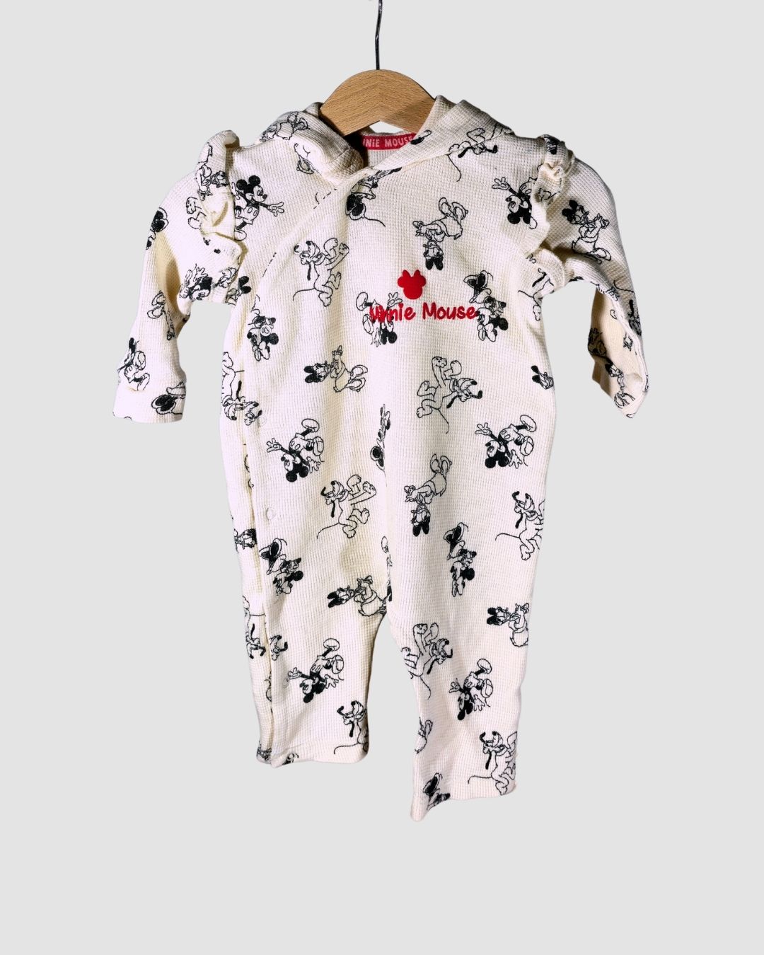 Бебешка пижама с качулка