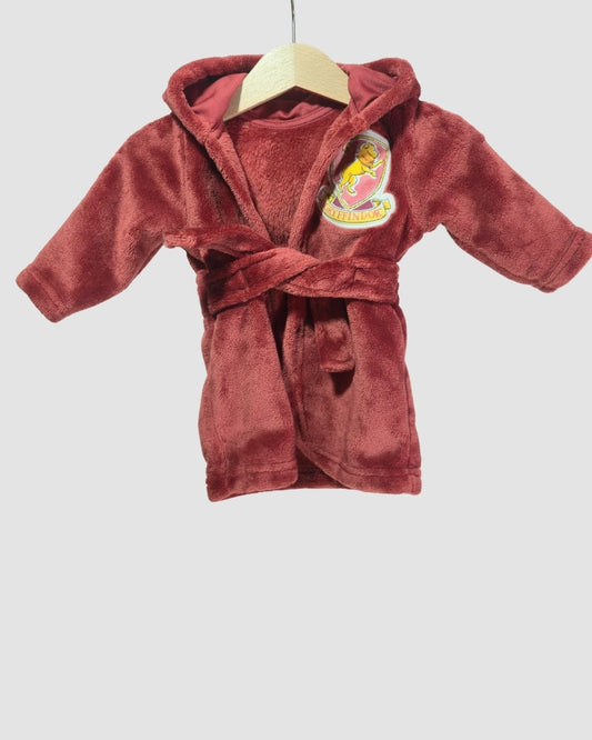 Бебешки плюшен халат Грифиндор